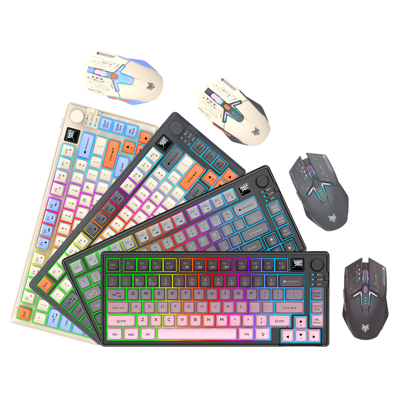 New Dual-Mode 80 Keys Wireless - Gaming Keyboard No Rgb ulasan dan harga