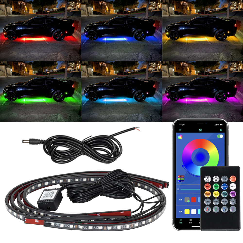 Car Underglow Flexible LED Str - Rgb Underglow Strip ulasan dan harga