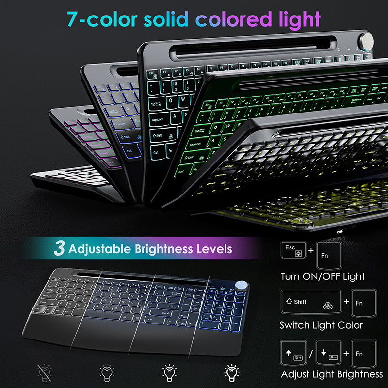 2.4G&Type-C Wireless Keyboard  - Gaming Keyboard No Rgb ulasan dan harga