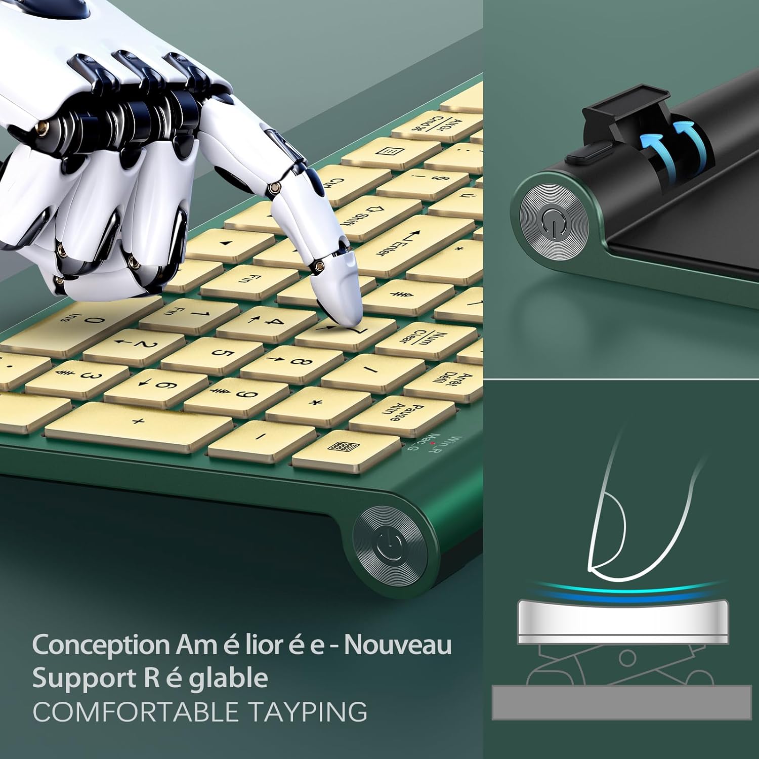 Ergonomic wireless keyboard an - Gaming Keyboard That Is Quiet ulasan dan harga