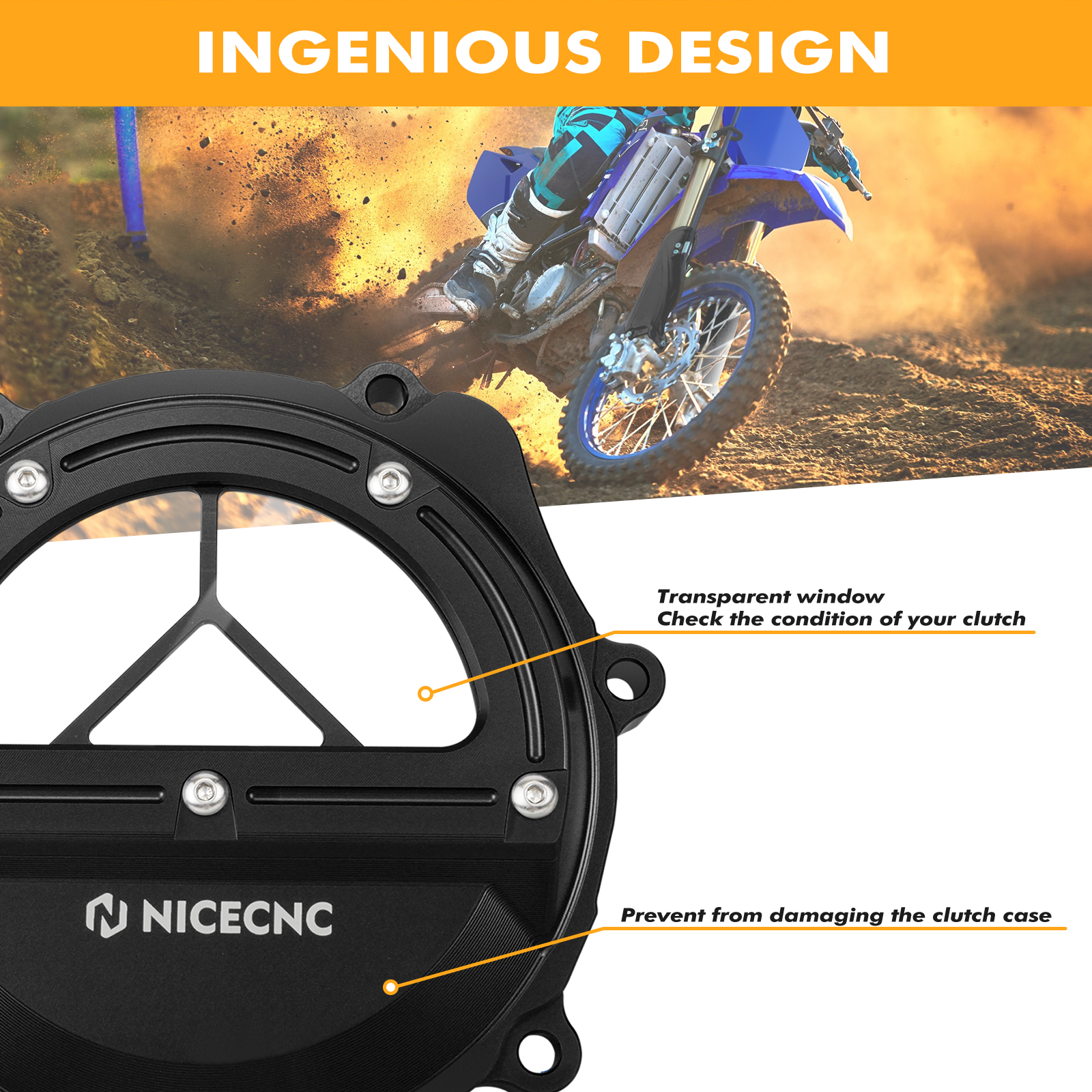 NICECNC For Yamaha YZ85 YZ 85  - Aluminum Case 65 ulasan dan harga