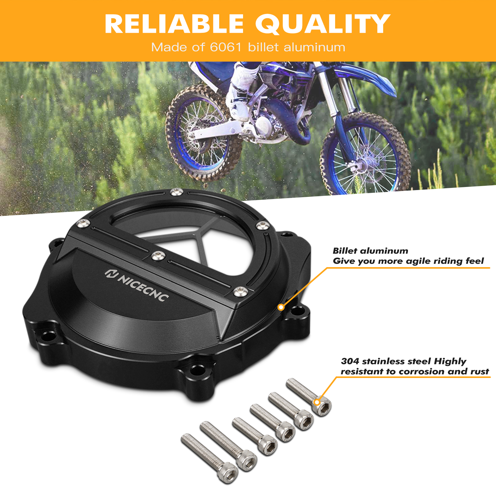 NICECNC For Yamaha YZ85 YZ 85  - Aluminum Case 65 ulasan dan harga