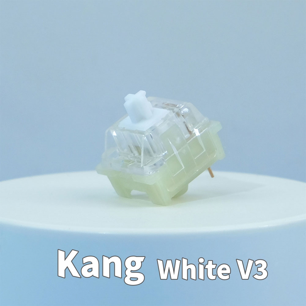 KTT Kang White V3 Switches Mec - Gaming Keyboard No Rgb ulasan dan harga