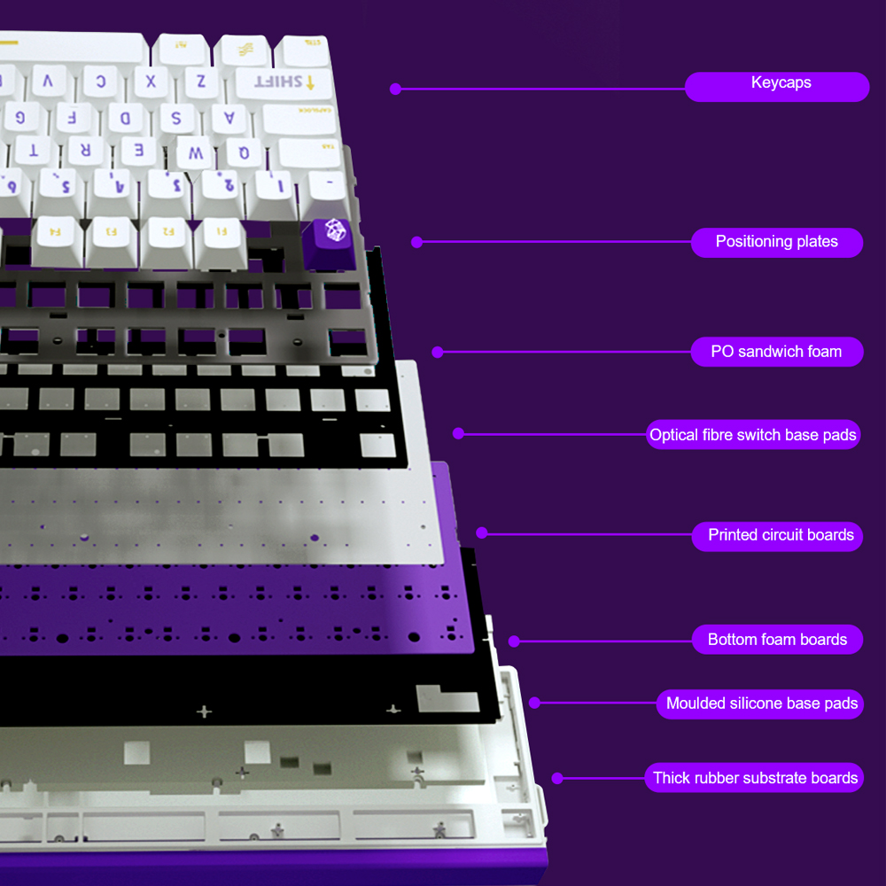AULA HERO99 Magnetic Switch Wi - Gaming Keyboard Hall Effect ulasan dan harga