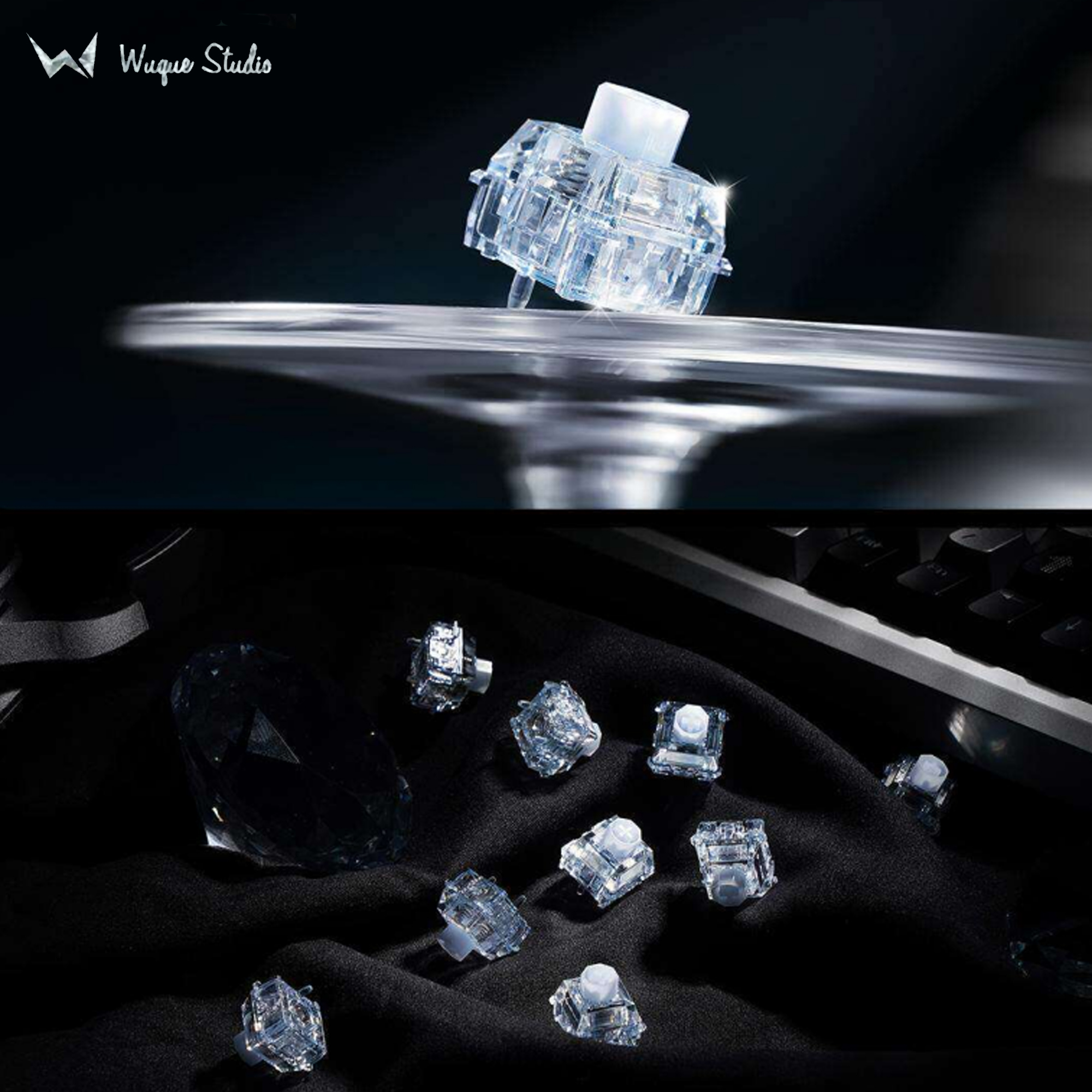 WS Wuque Studio Babao Diamond  - Gaming Keyboard Hall Effect Switches ulasan dan harga