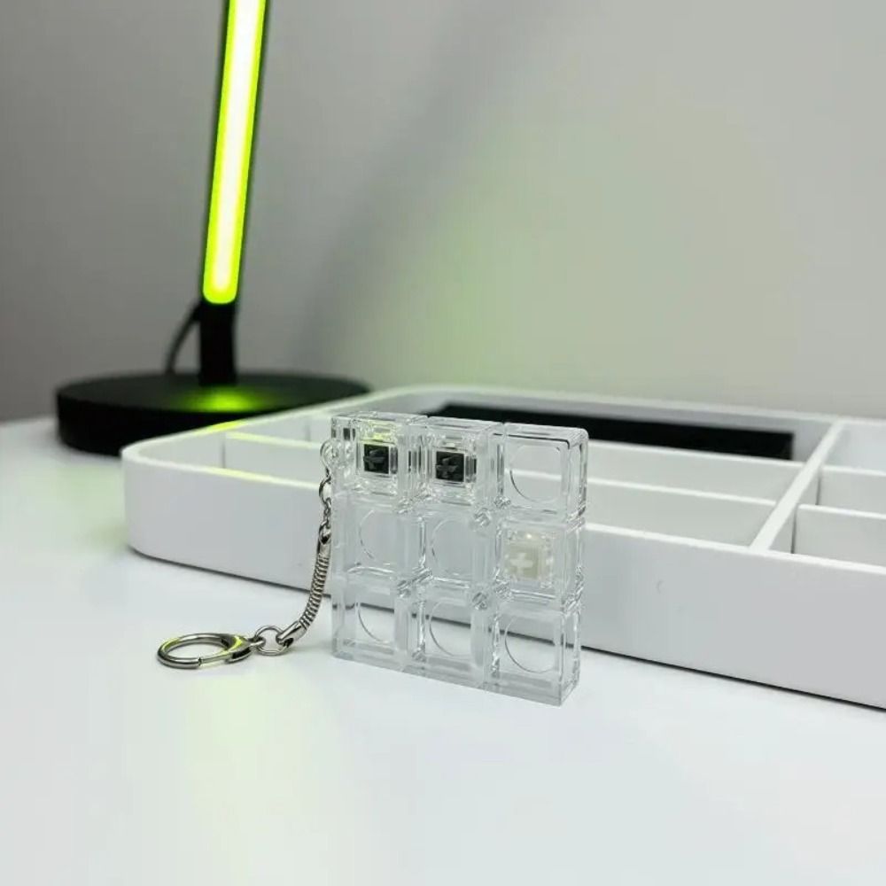 Plastic DIY Keyboards Keychain - Mechanical Switch Tester ulasan dan harga
