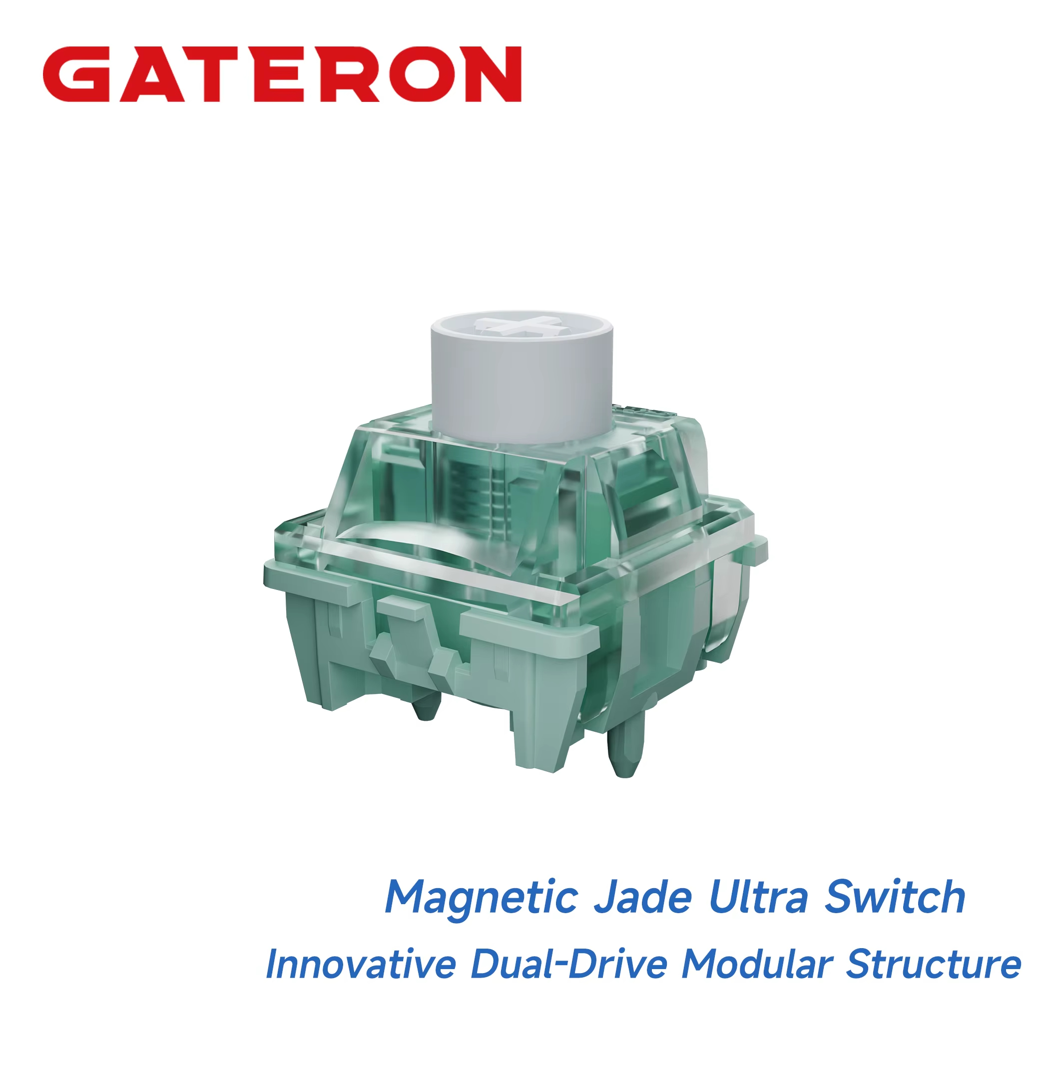 GATERON Magnetic Jade Ultra Sw - Gaming Keyboard Hall Effect Switches ulasan dan harga