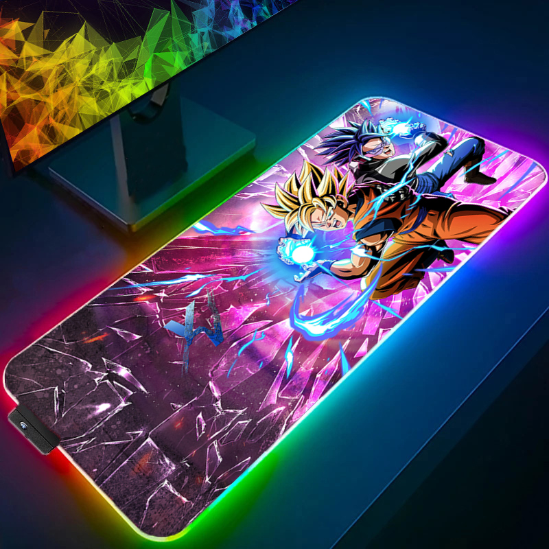 LED Mouse pad Dragon Ball Comp - Gaming Keyboard No Rgb ulasan dan harga