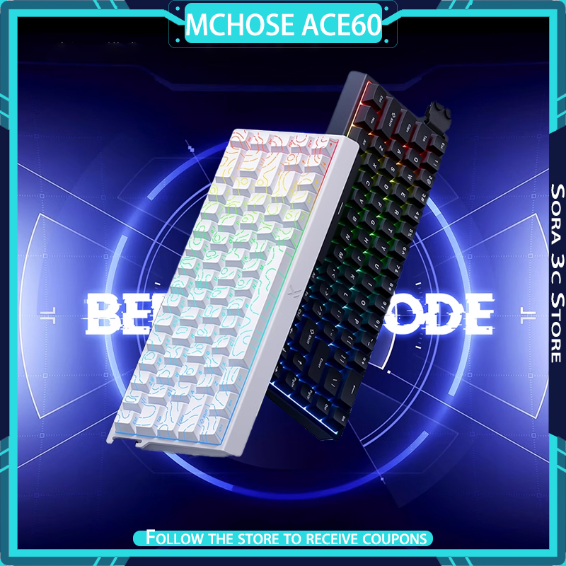 MCHOSE ACE60 Pro Magnetic Axis - Gaming Keyboard Hall Effect ulasan dan harga