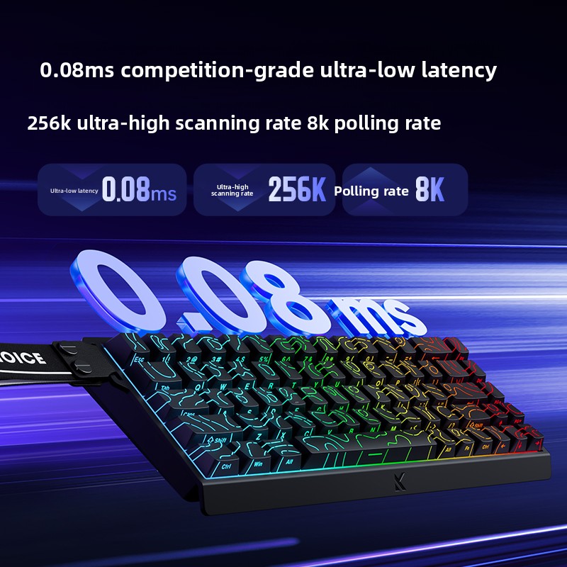 MCHOSE ACE60 Pro Magnetic Axis - Gaming Keyboard Hall Effect ulasan dan harga