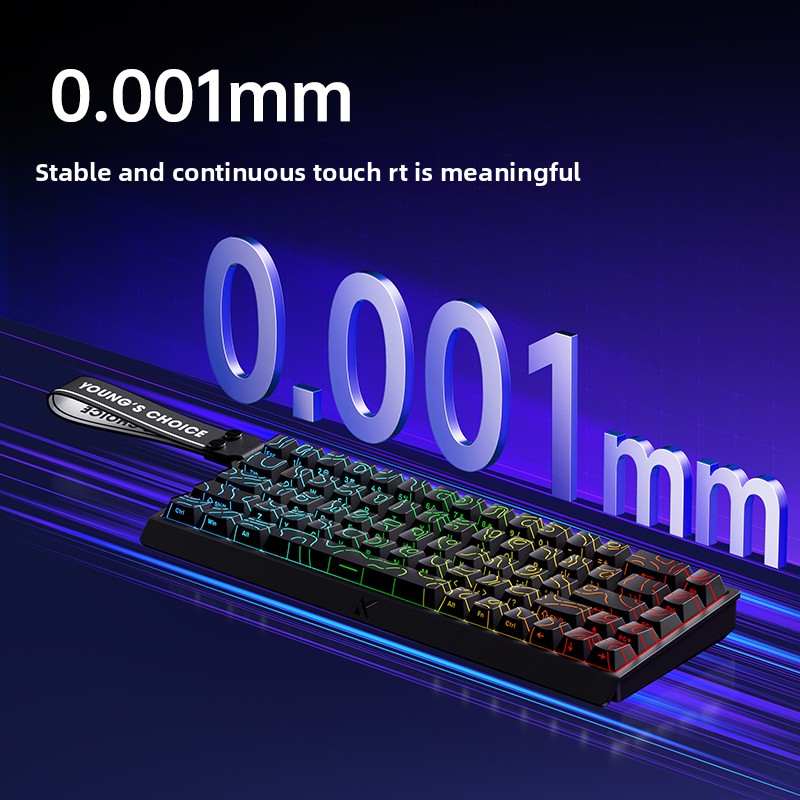 MCHOSE ACE60 Pro Magnetic Axis - Gaming Keyboard Hall Effect ulasan dan harga