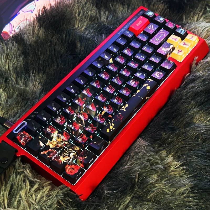 Faker Hall of Fame Ahri themed - Gaming Keyboard Hall Effect ulasan dan harga