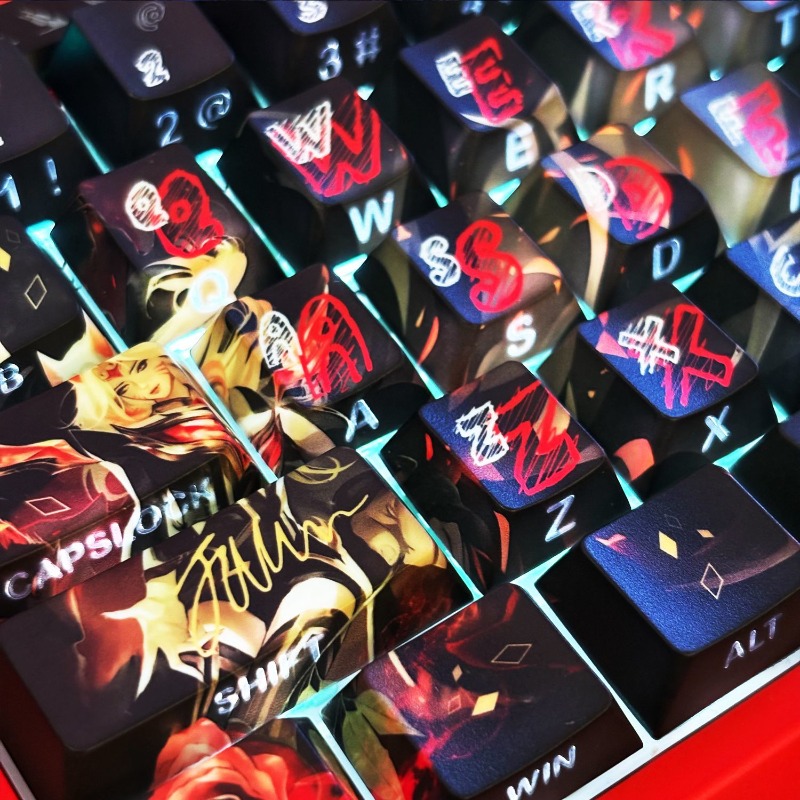 Faker Hall of Fame Ahri themed - Gaming Keyboard Hall Effect ulasan dan harga
