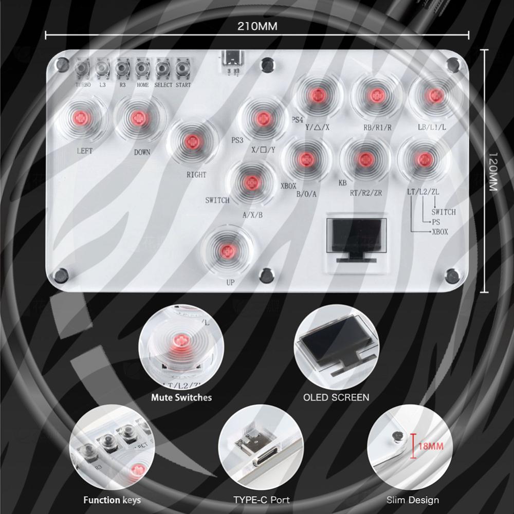 Arcade Joystick 12Keys All-But - Gaming Keyboard No Rgb ulasan dan harga