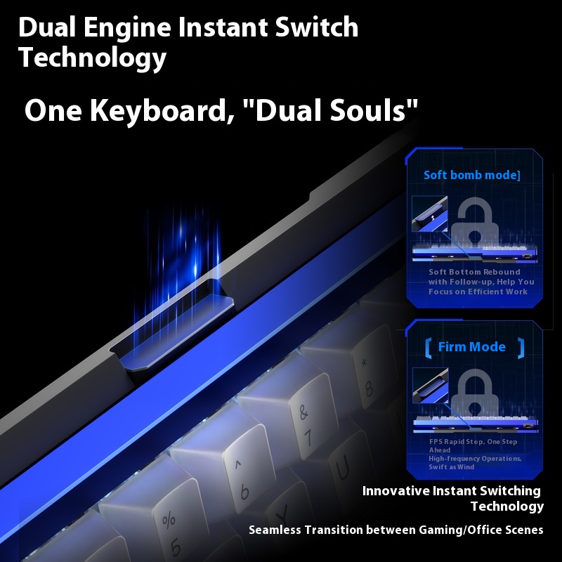 AULA AG60 Pro MAX Wired Mechan - Gaming Keyboard Hall Effect Switches ulasan dan harga
