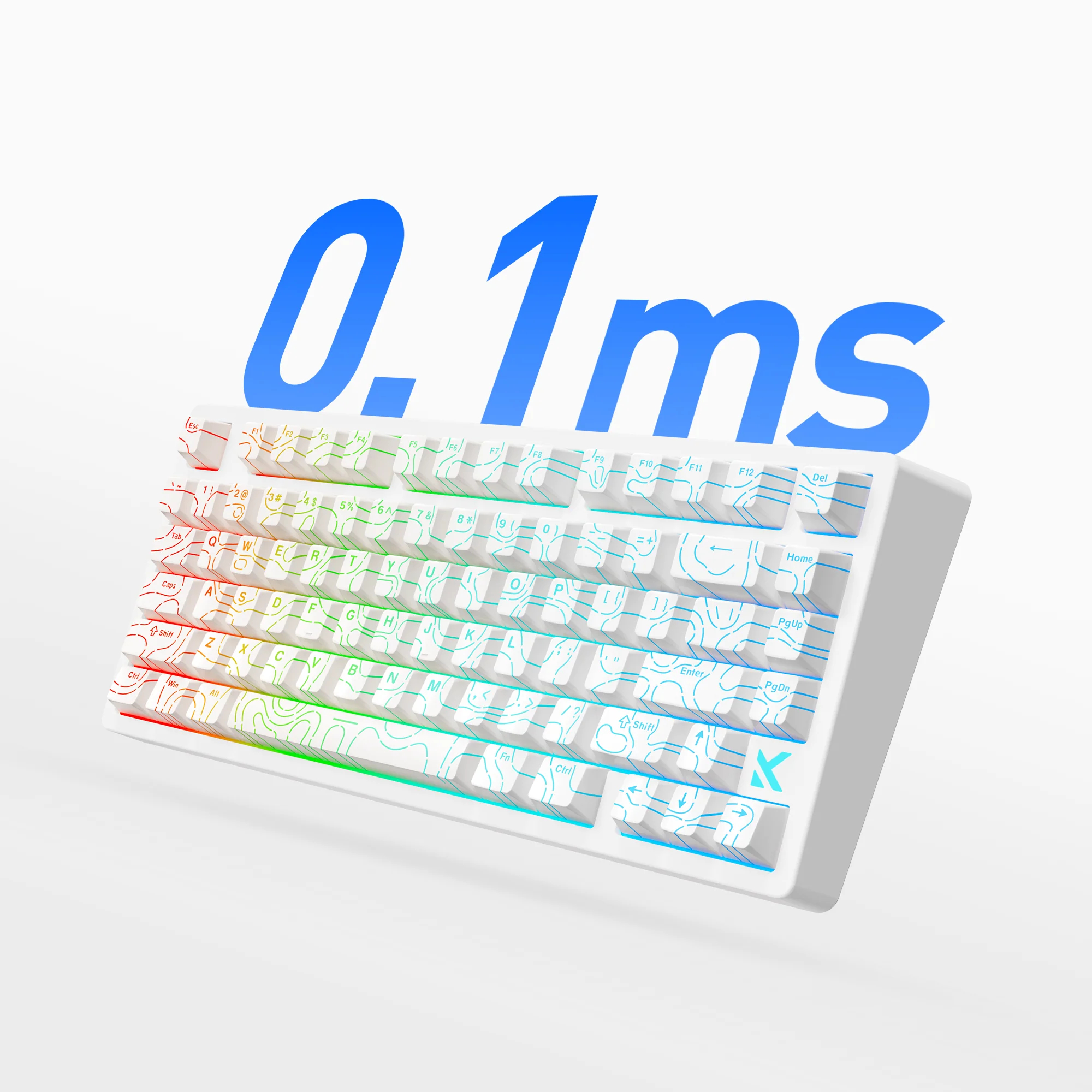 MCHOSE Jet 75 Magnetic Switch  - Gaming Keyboard Hall Effect Switches ulasan dan harga