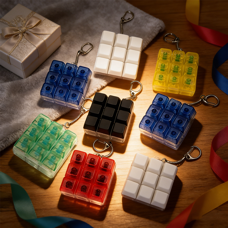 Customizable Fidget Keychain T - Mechanical Switch Tester ulasan dan harga